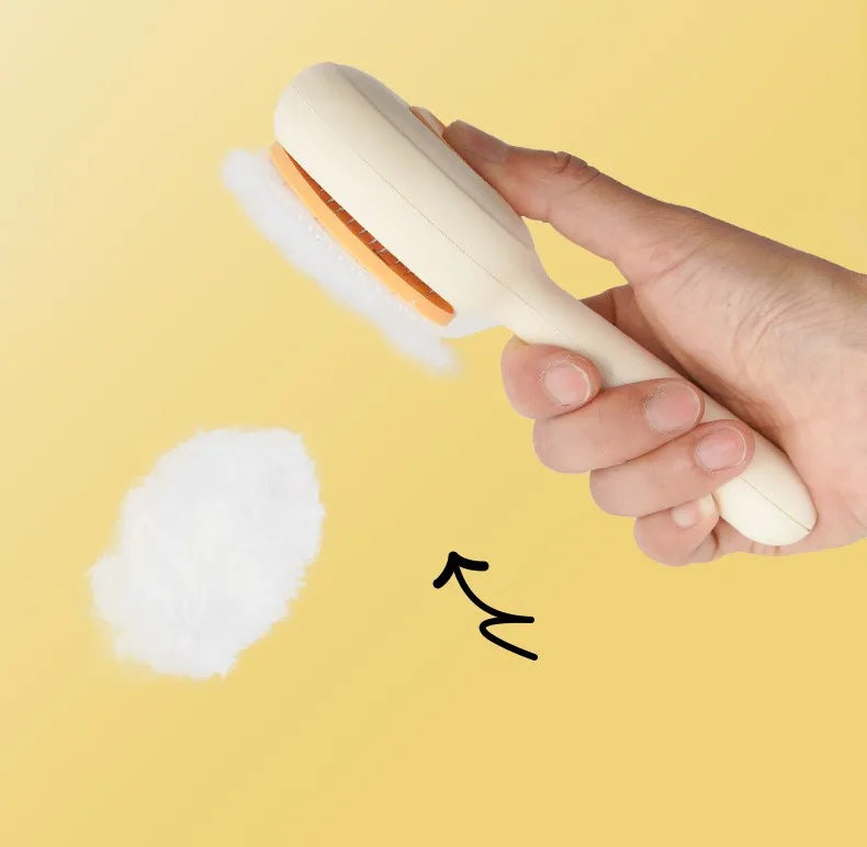 Self-Cleaning Pet Grooming Brush