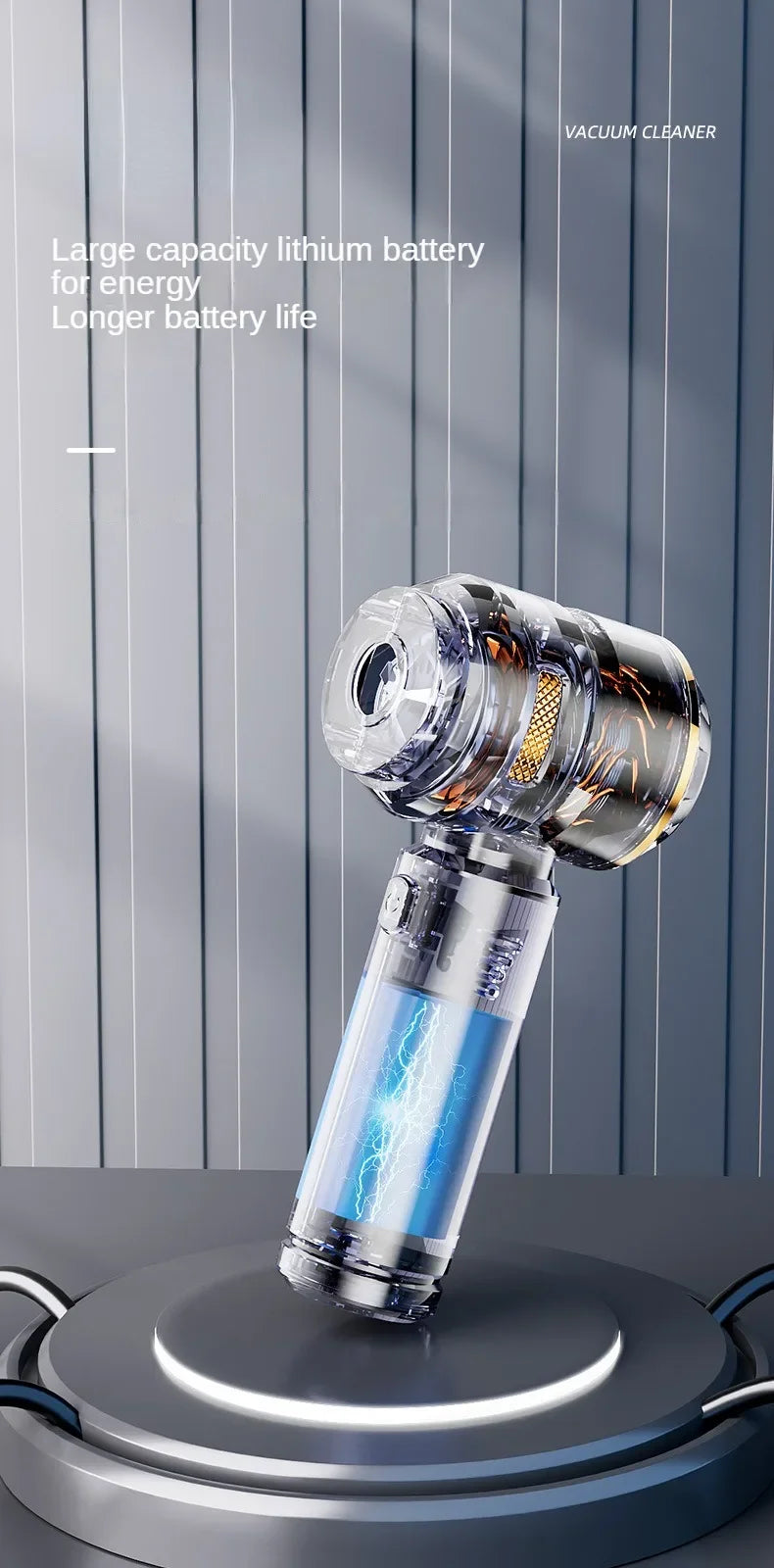 Mini Car Vacuum Cleaner Pro