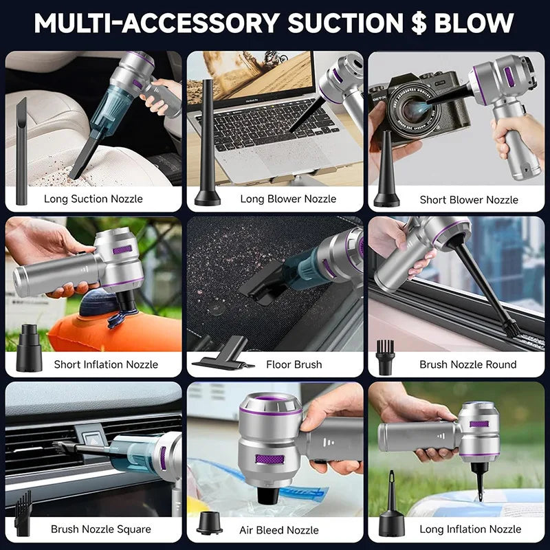 Mini Car Vacuum Cleaner Pro