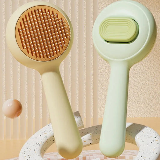 Self-Cleaning Pet Grooming Brush
