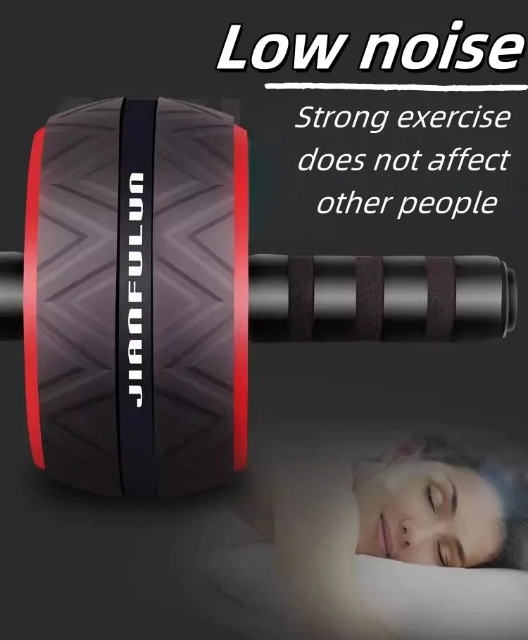 UniversalSports Fitness Abs Roller for Men and Women Silent Abdominal Wheel for Core Strength Toning Slimming Home Gym Equipment