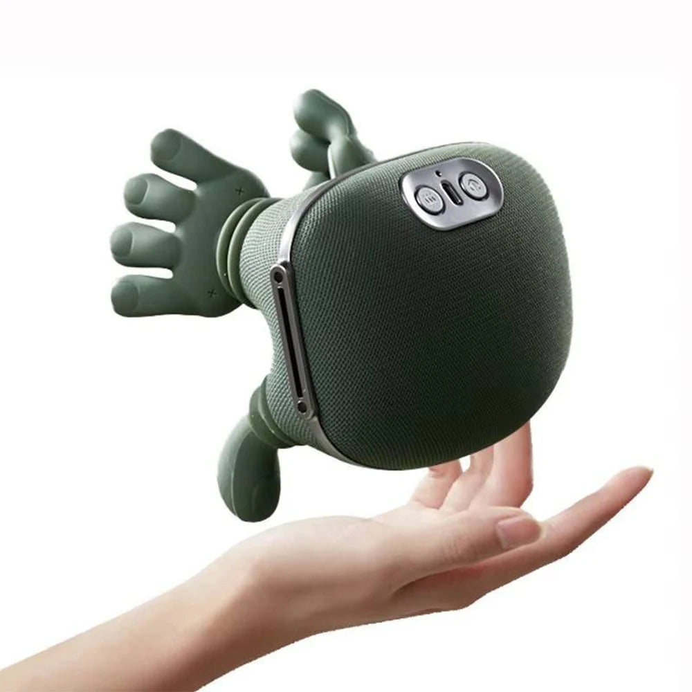 Neck Massager Electric Deep Tissue 4D Kneading Simulated Human Hand Massager for Neck Shoulder Pain Relief Muscle Relax Massager