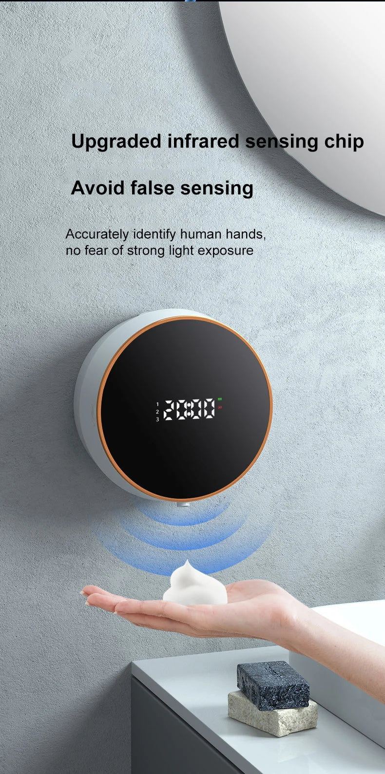 Touchless Automatic Soap Dispenser (USB Rechargeable)