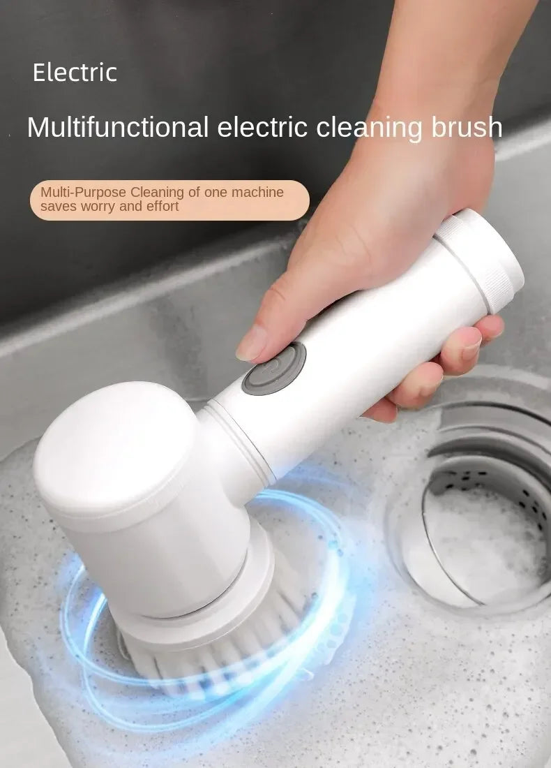 Multi-Functional Electric Cleaning Brush