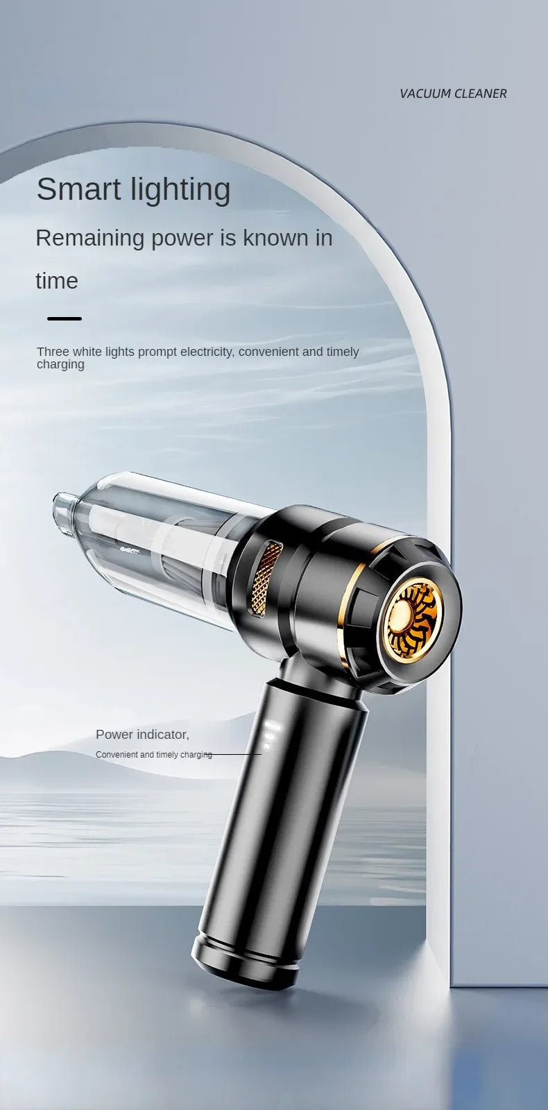 Mini Car Vacuum Cleaner Pro