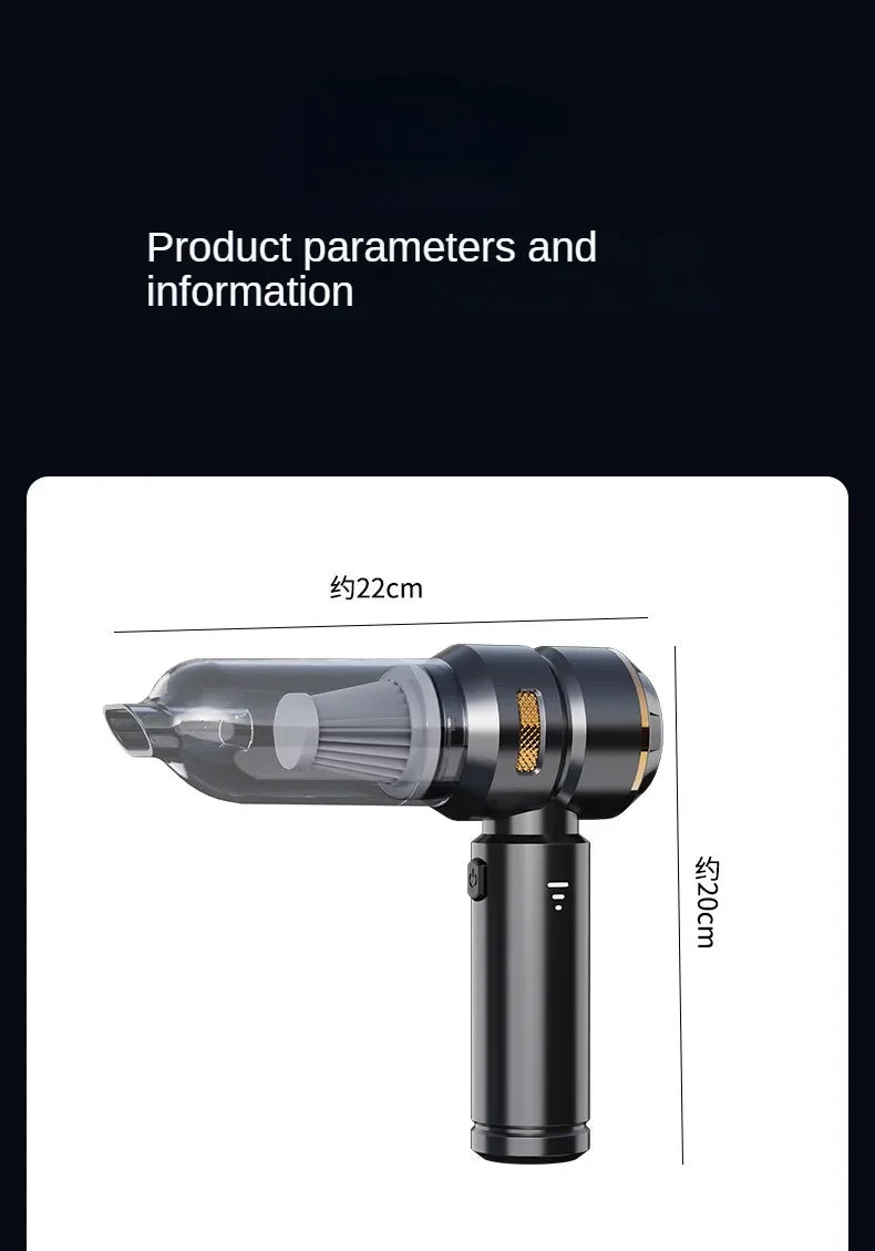 Mini Car Vacuum Cleaner Pro