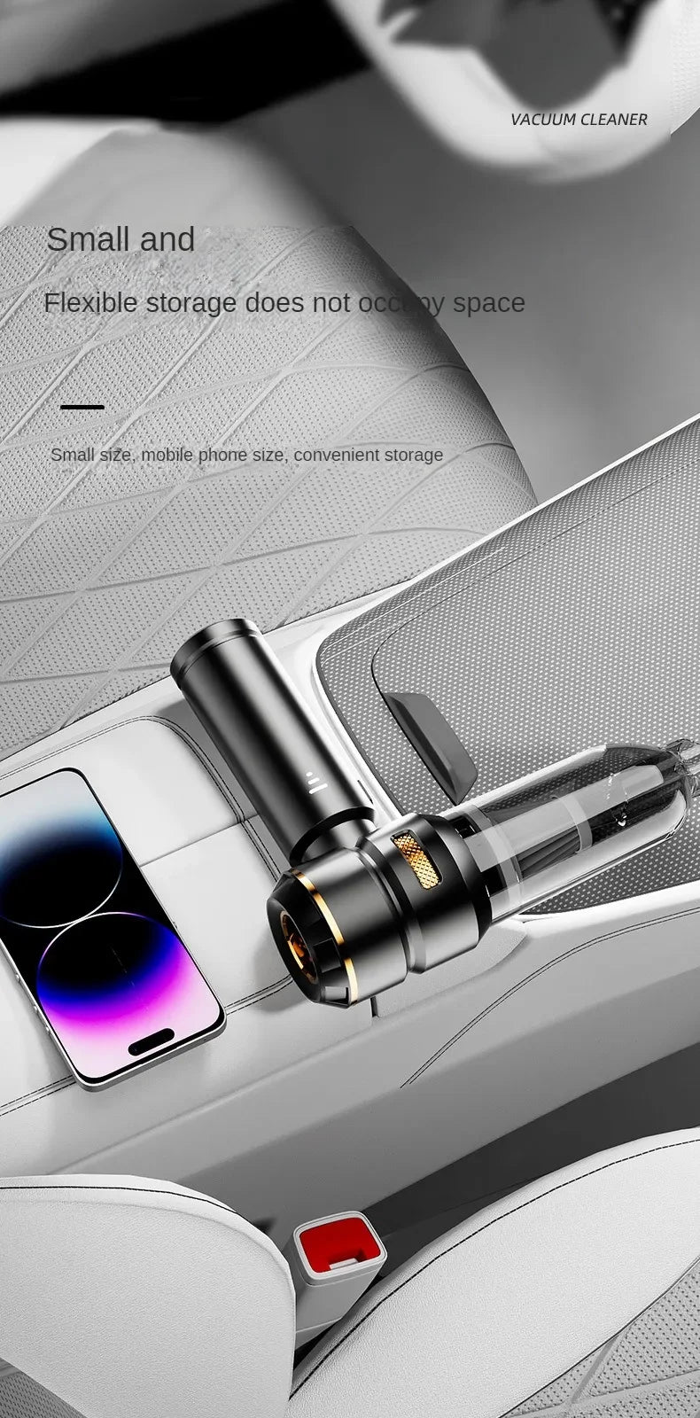 Mini Car Vacuum Cleaner Pro