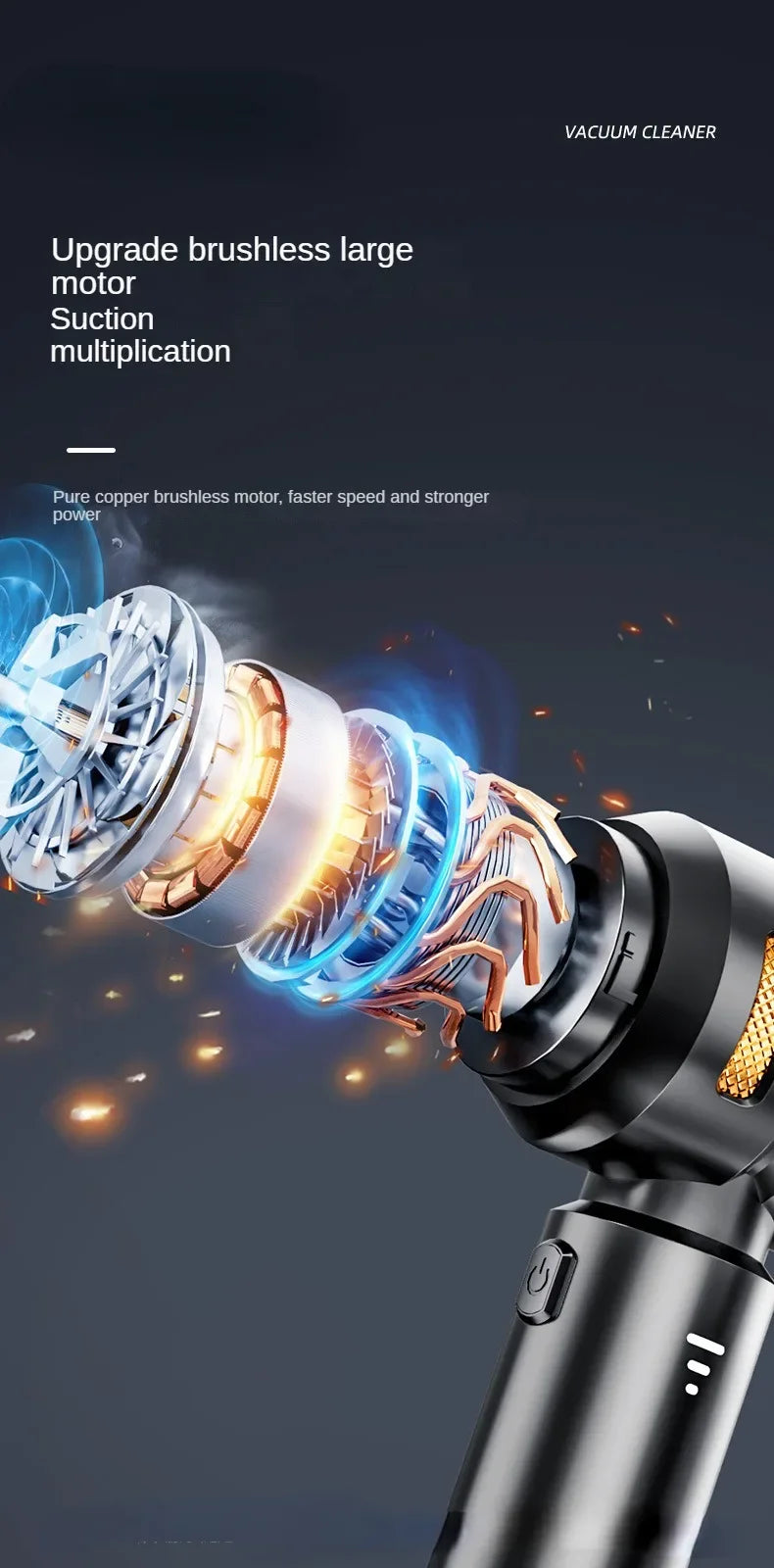 Mini Car Vacuum Cleaner Pro