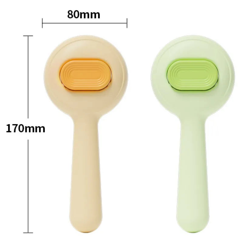 Self-Cleaning Pet Grooming Brush